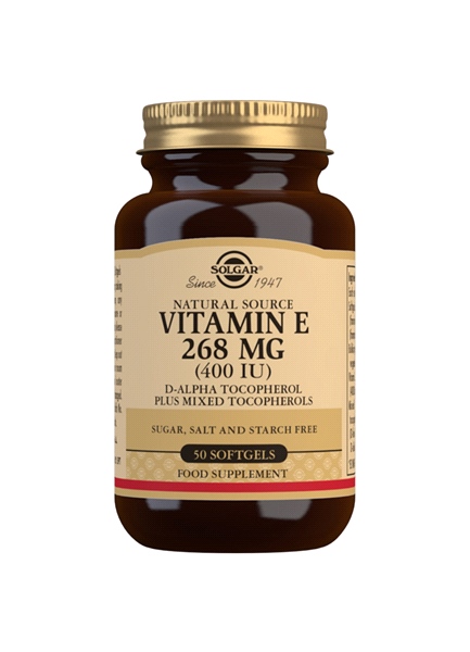 Solgar - Vitamin E 268mg (400iu) (50 Mixed Softgels)
